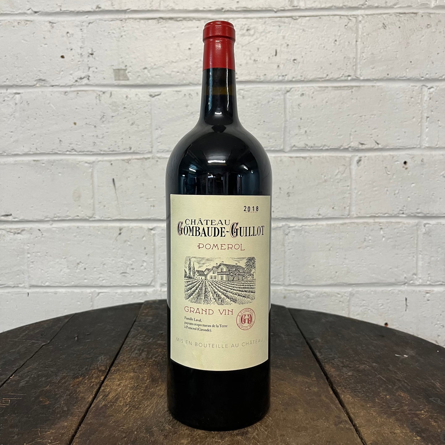 Pomerol AOC 2018 Magnum | Chateau Gombaude Guillot