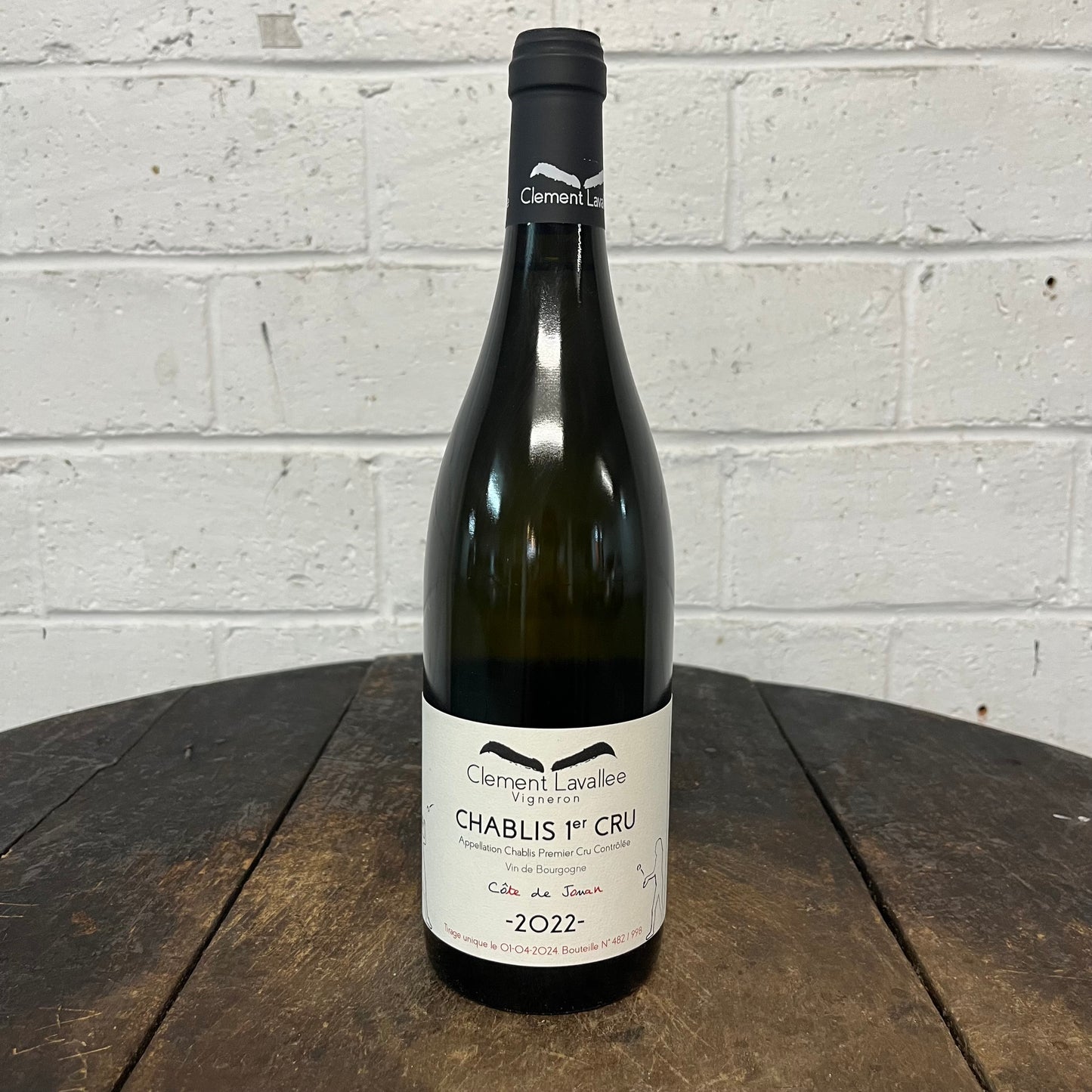Chablis 1er Cru "Cote de Jouan" 2022 | Clément Lavallée