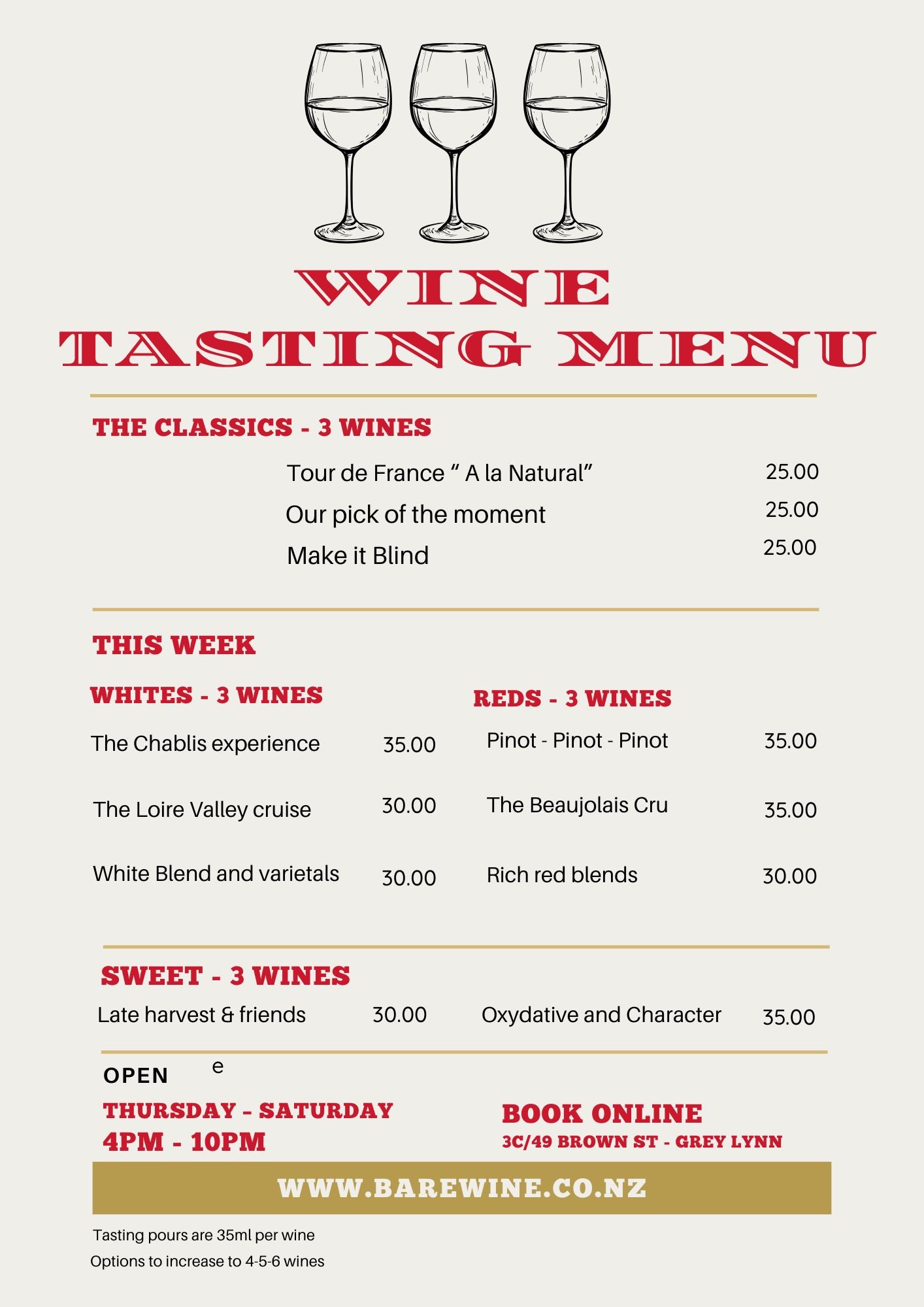 🍇🍇🍇Book a Table @Bare Cellar Ponsonby🍇🍇🍇