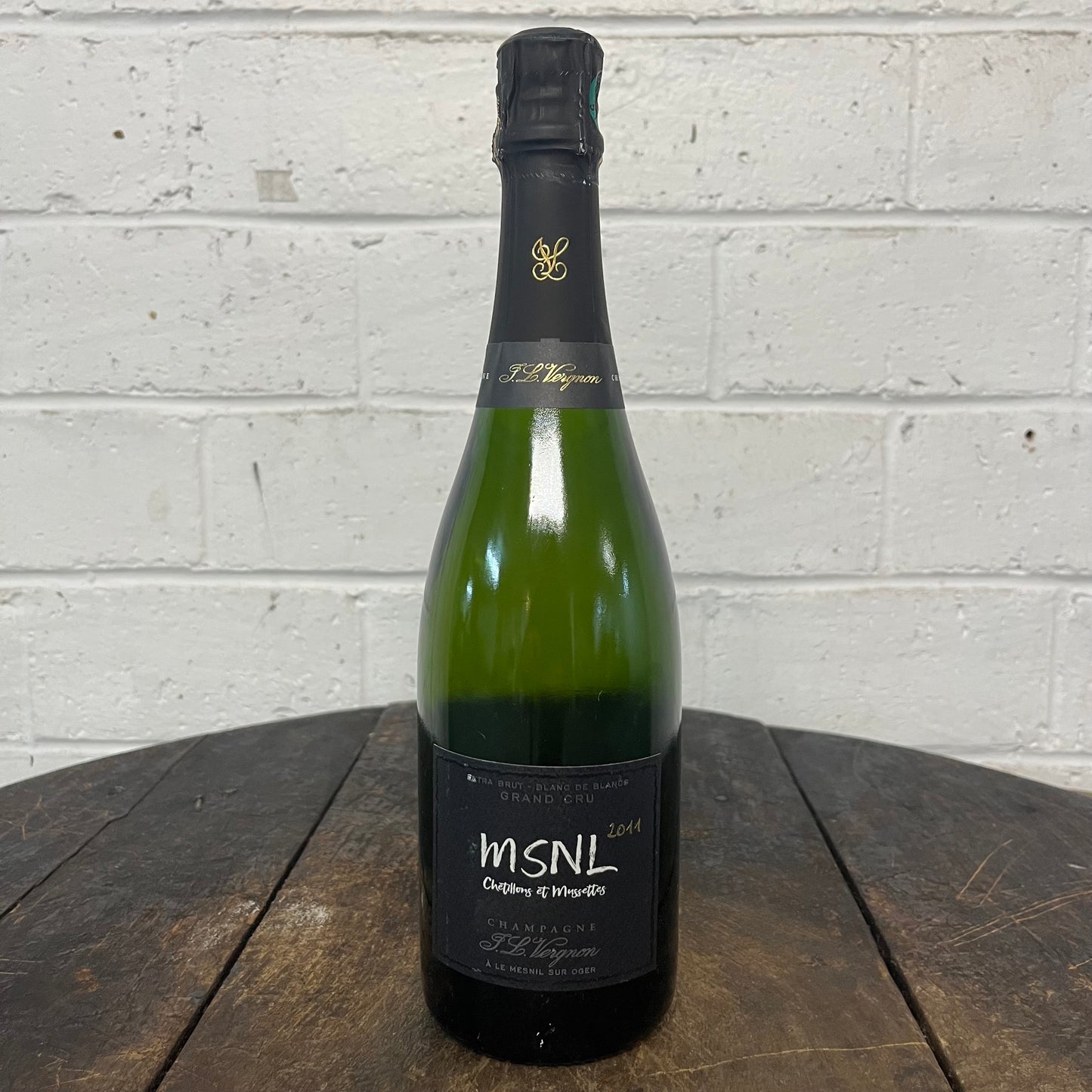 MSNL 2011 Champagne Brut Nature Grand Cru Blanc de Blancs | J.L. Vergnon