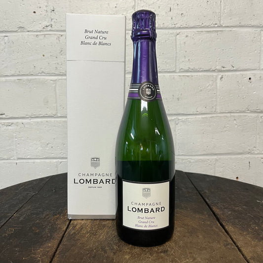 Champagne Grand Cru Blanc de Blancs Brut Nature NV | Lombard