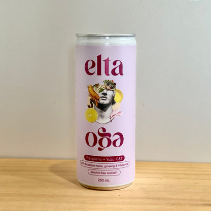 Raspberry + Yuzu G&T 0% - 250ml can | Elta Ego