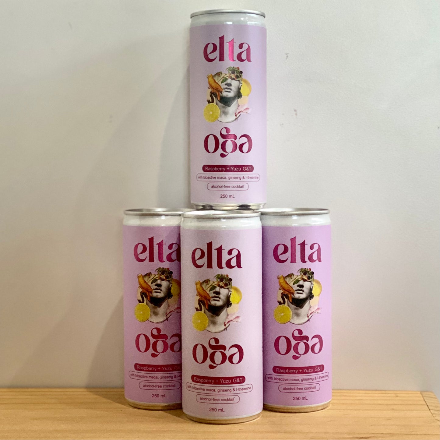 Raspberry + Yuzu G&T 0% - 250ml can | Elta Ego